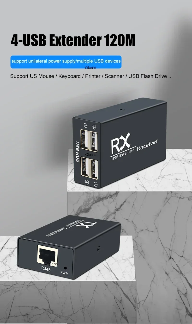120M 4 Port USB Extender Over  - Lan Cable Gaming avis et prix