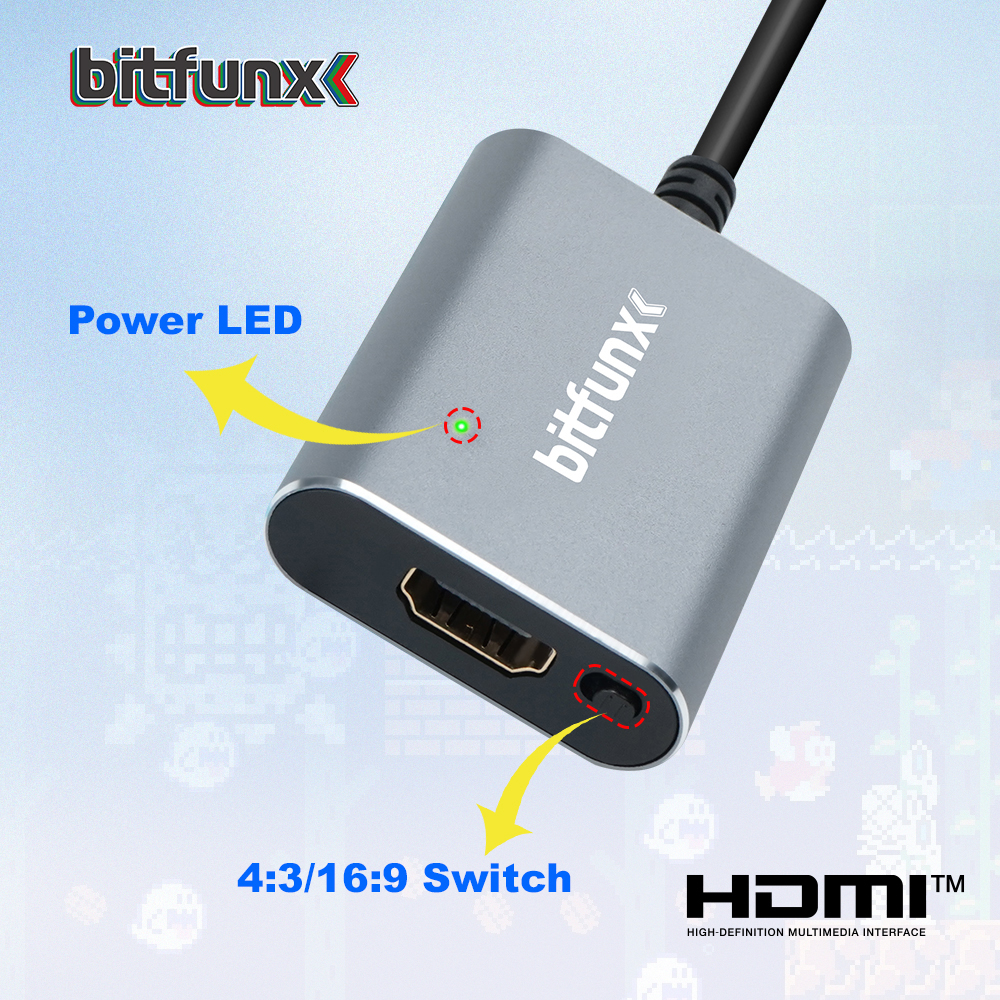 Bitfunx 720P HDMI™ Adapter S-v - Gaming Console All In One avis et prix