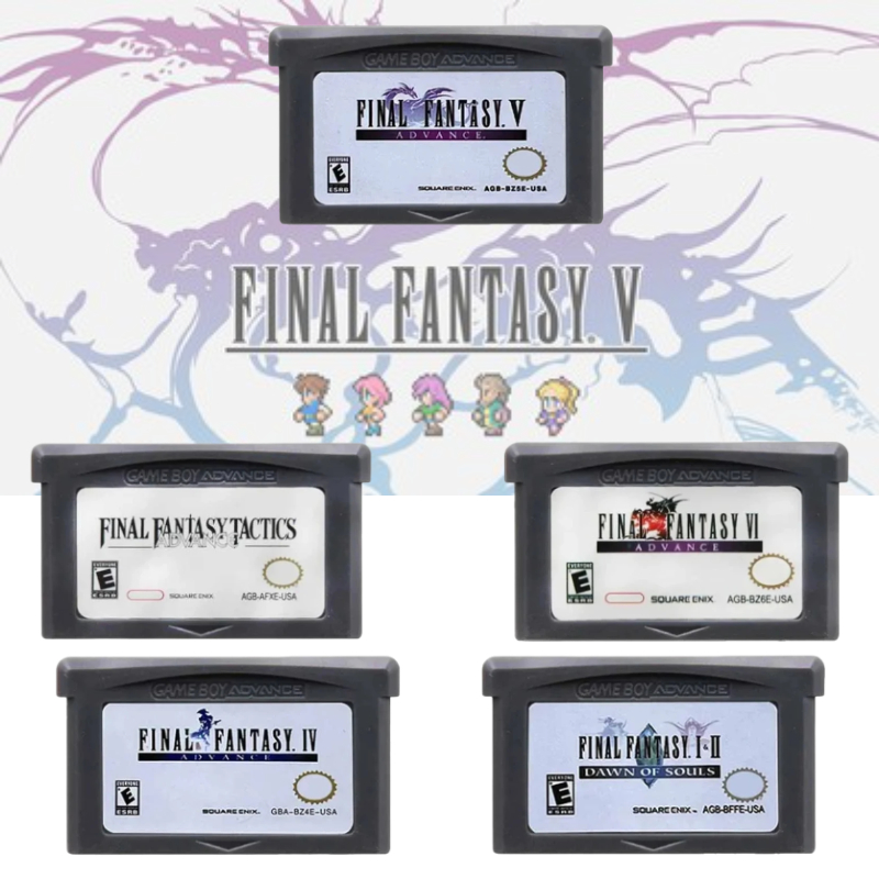 5 Styles GBA Game Final Fantas - Gaming Console Gta avis et prix