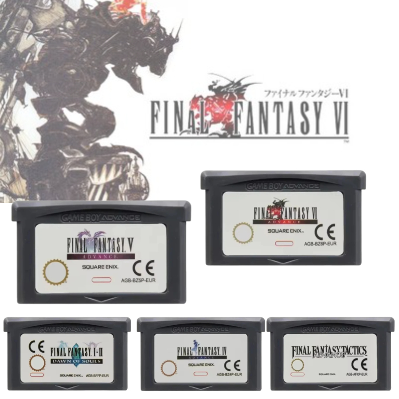 5 Styles GBA Game Final Fantas - Gaming Console Gta avis et prix