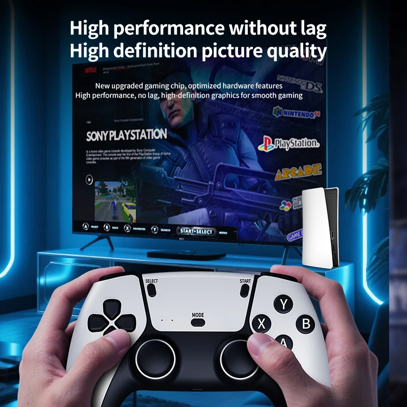 4K Retro RS5 TV Game Console – - Gaming Console Android avis et prix