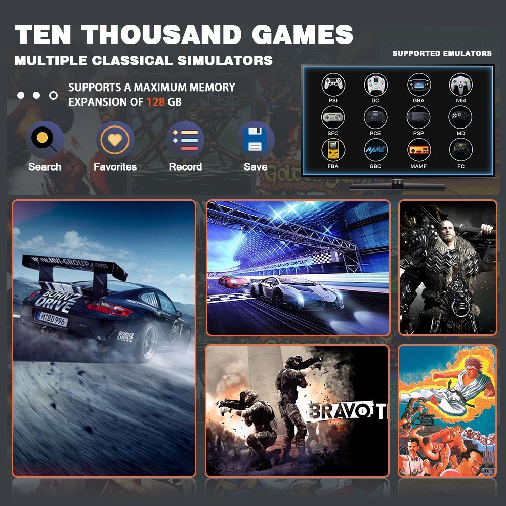 X2 Ultra Retro Game Stick 4K,  - Gaming Console All In One avis et prix