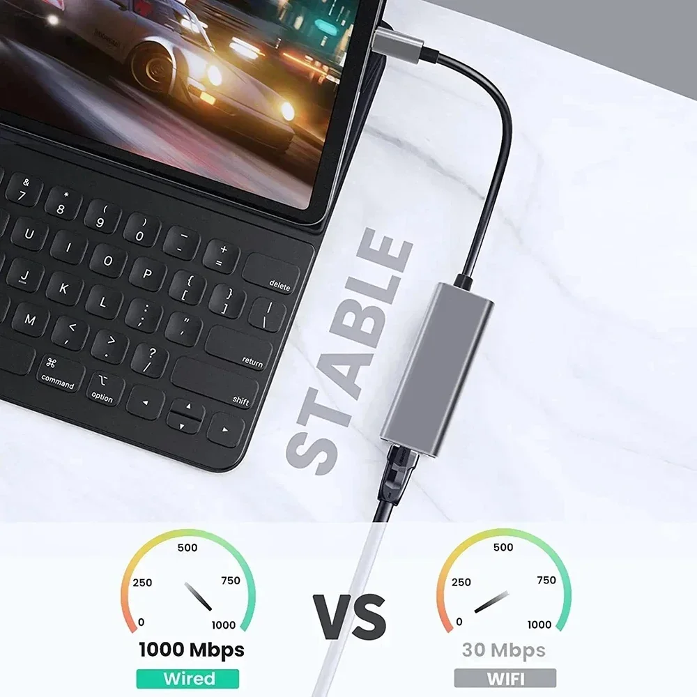 1000Mbps USB Ethernet Adapter  - Lan Cable Gaming avis et prix